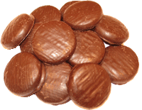Печенье Аленушка в шоколадной глазури